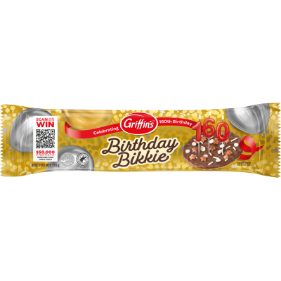 Griffin's Birthday Bikkie Biscuits 170g