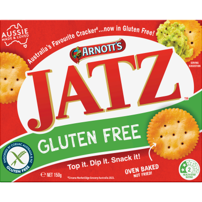 Arnott's Jatz Gluten Free Cracker 130g