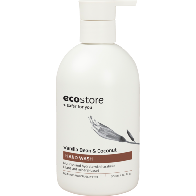 Ecostore Vanilla Bean & Coconut Pump Hand Wash 300ml