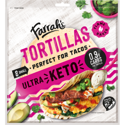 Farrah's Ultra Keto Taco Tortillas 8pk