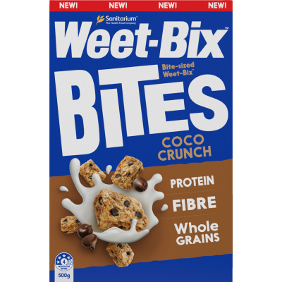 Sanitarium Weet-Bix Bites Coco Crunch Breakfast Cereal 500g