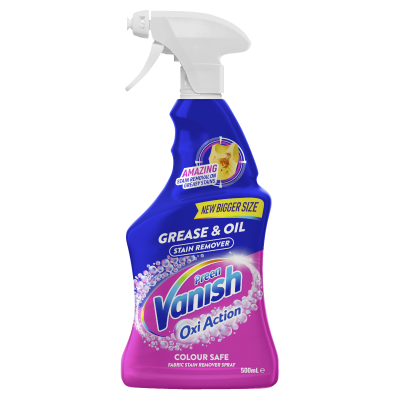 Vanish Preen Stain Remover Oil & Grease Spray 500ml
