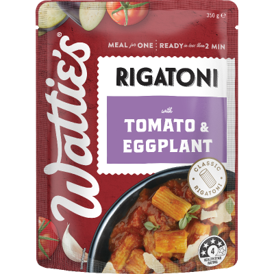 Wattie's Rigatoni With Tomato & Eggplant 350g