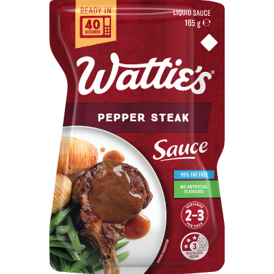 Wattie's Pepper Steak Liquid Sauce 165g