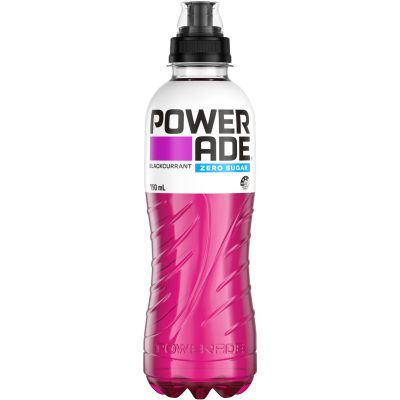 Powerade Zero Sugar Blackcurrant Sports Drink 750ml