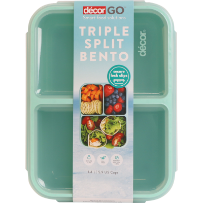 Decor Go Triple Split Bento 1.4l