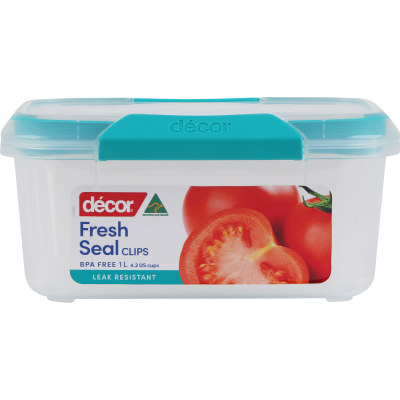 Decor Fresh Seal Clips Container 1l
