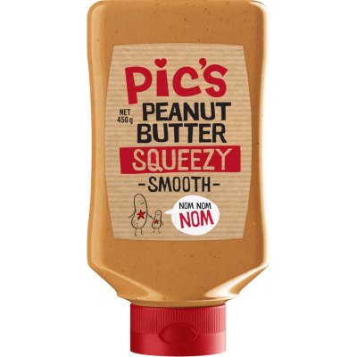 Pic's Squeezy Smooth Peanut Butter 450g