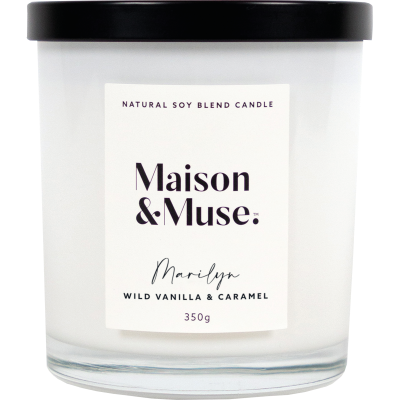 Maison&Muse Wild Vanilla & Caramel (Marilyn) Candle 1pk
