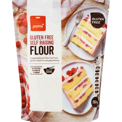 Pams Gluten Free Self Raising Flour 750g