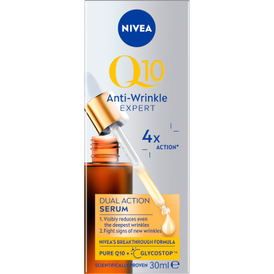 Nivea Q10 Anti-Wrinkle Expert Dual Action Serum 30ml