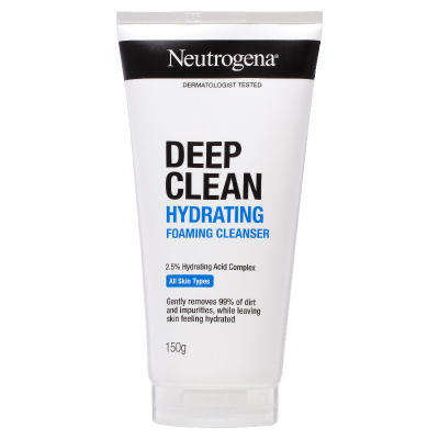 Neutrogena Deep Clean Hydrating Foaming Cleanser 150g