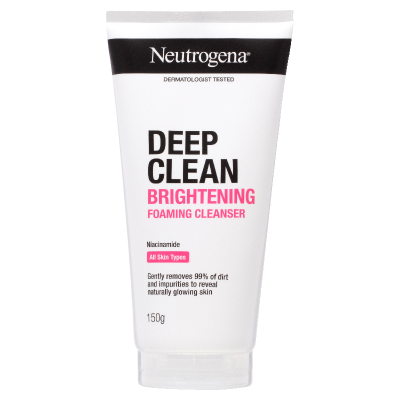 Neutrogena Deep Clean Brightening Foaming Face Cleanser 150g