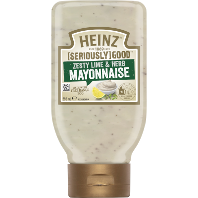 Heinz Seriously Good Zesty Lime & Herb Mayonnaise 295ml