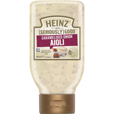 Heinz Seriously Good Caramelised Onion Aioli 295ml