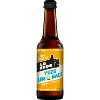 Lo Bros Yuzu Lemonade Kombucha 330ml