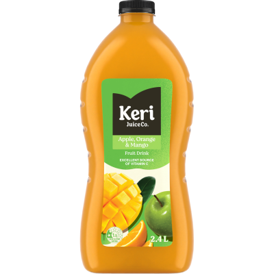 Keri Apple Orange & Mango Fruit Drink 2.4l