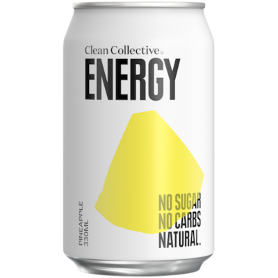 Clean Collective Pineapple Energy Drink 330ml