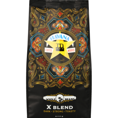 Havana X Blend Whole Coffee Beans 500g