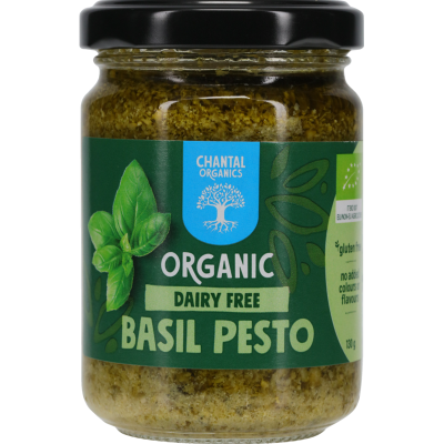 Chantal Organics Diary Free Basil Pesto 130g