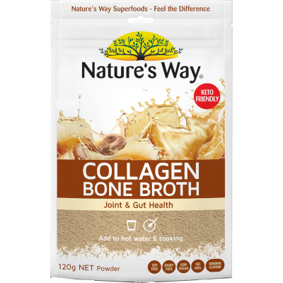 Nature's Way Collagen Bone Broth Super Food Powder 120g