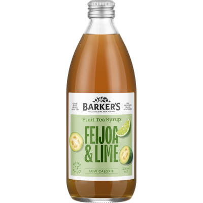 Barker's Feijoa & Lime Fruit Tea Syrup 500ml