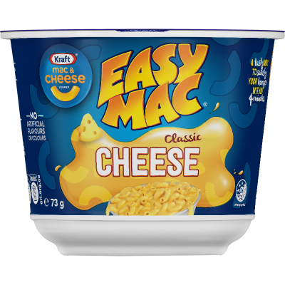 Kraft Classic Mac and Cheese Quick Serve Meal 73g