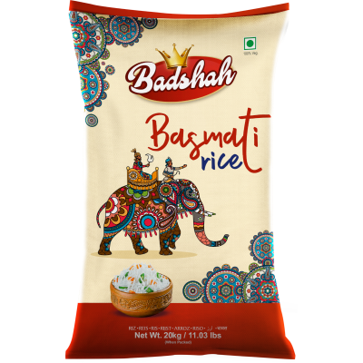 Badshah Premium Basmati Rice 20kg