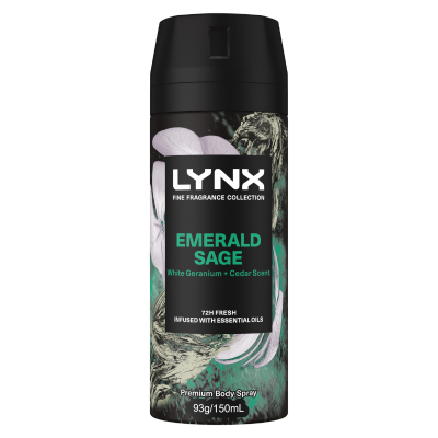 Lynx Emerald Sage Antiperspirant Aerosol 150ml