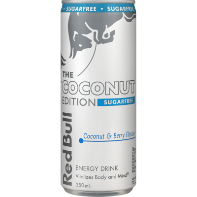 Red Bull Sugar Free Coconut Edition Energy Drink 250ml