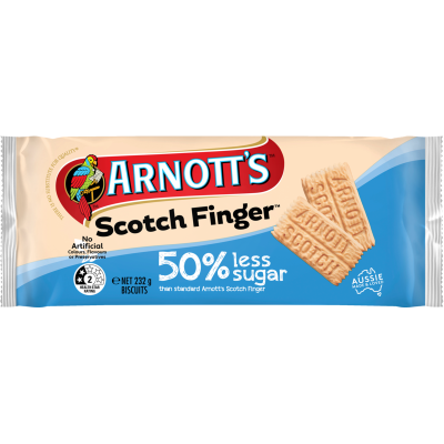 Arnott's Scotch Finger 50% Less Sugar Biscuits 232g