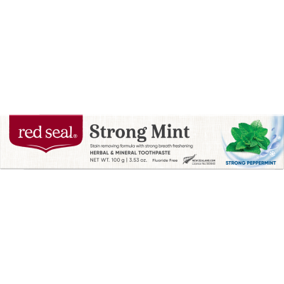 Red Seal Strong Mint Peppermint Toothpaste 100g