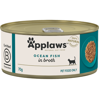 Applaws Ocean Fish In Broth Wet Cat Food 70g