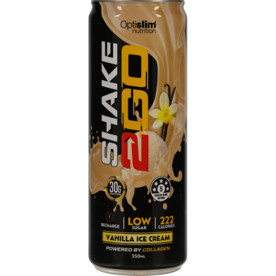 Shake2Go Vanilla Ice Cream 350ml