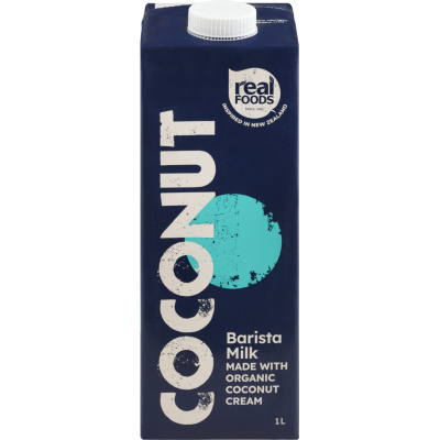Real Foods Organic Coconut Barista Milk 1l