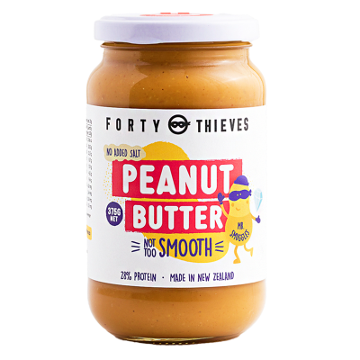 Forty Thieves Smooth Peanut Butter 375g