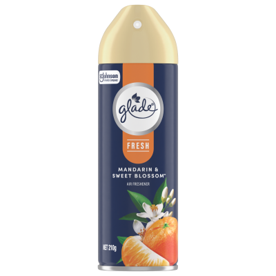 Glade Fresh Mandarin & Sweet Blossom Air Freshener 210g