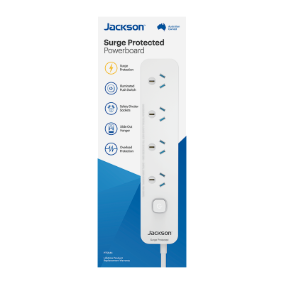 Jackson Surge Protected Power Board 1pk