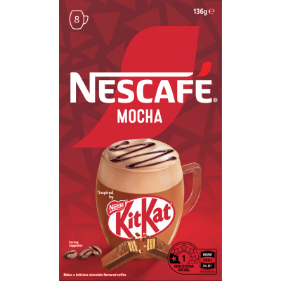 Nescafe Kit Kat Mocha Coffee Sachets 8 x 17g