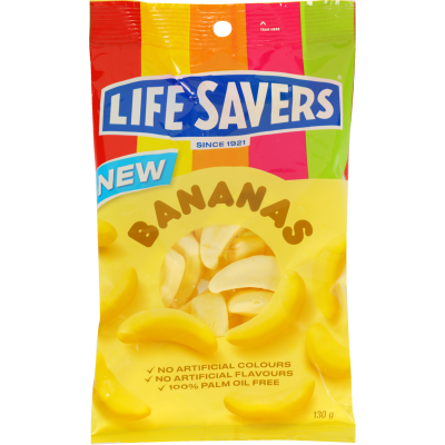 Lifesavers Bananas 130g