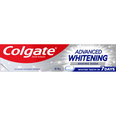 Colgate Advanced Whitening Baking Soda Toothpaste 180g