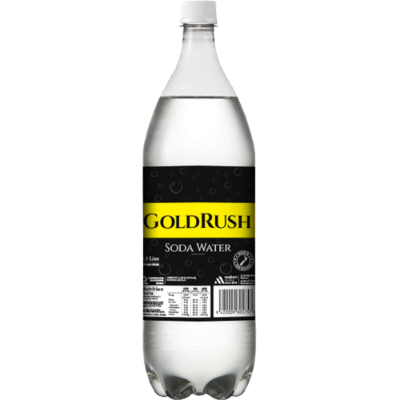 Gold Rush Soda Water 1.5l