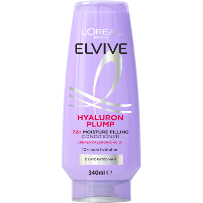 L'Oreal Paris Elvive Hyaluron Plump 72H Moisture Filling Conditioner 340ml