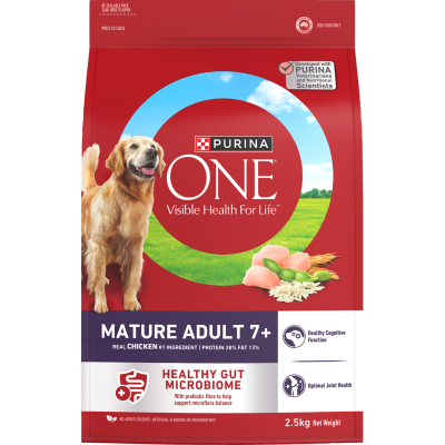Purina ONE Mature Adult 7+ Dry Dog Food 2.5kg