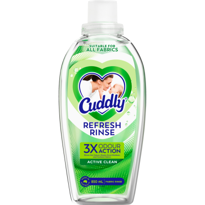 Cuddly Refresh Rinse Active Clean Fabric Conditioner 850ml