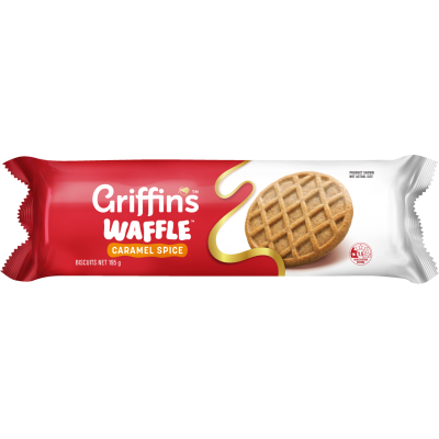 Griffin's Waffle Caramel Spice Biscuits 195g