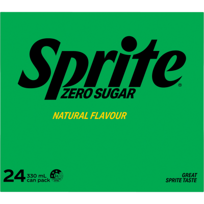 Sprite Zero Sugar Cans 24 x 0.33l