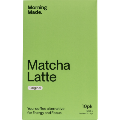 Morning Made Original Matcha Latte Sachet 10 x 5g