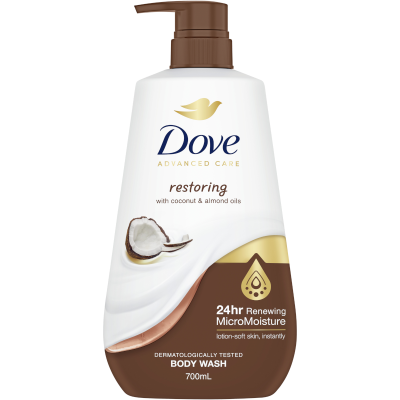 Dove Advanced Care Restoring Body Wash 700ml