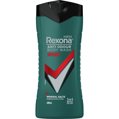 Rexona Men Sport Anti Odour Body Wash 400ml